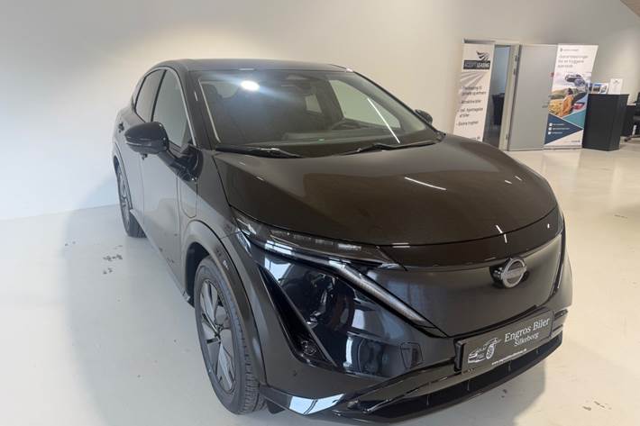 Sort Nissan Ariya fra 2025