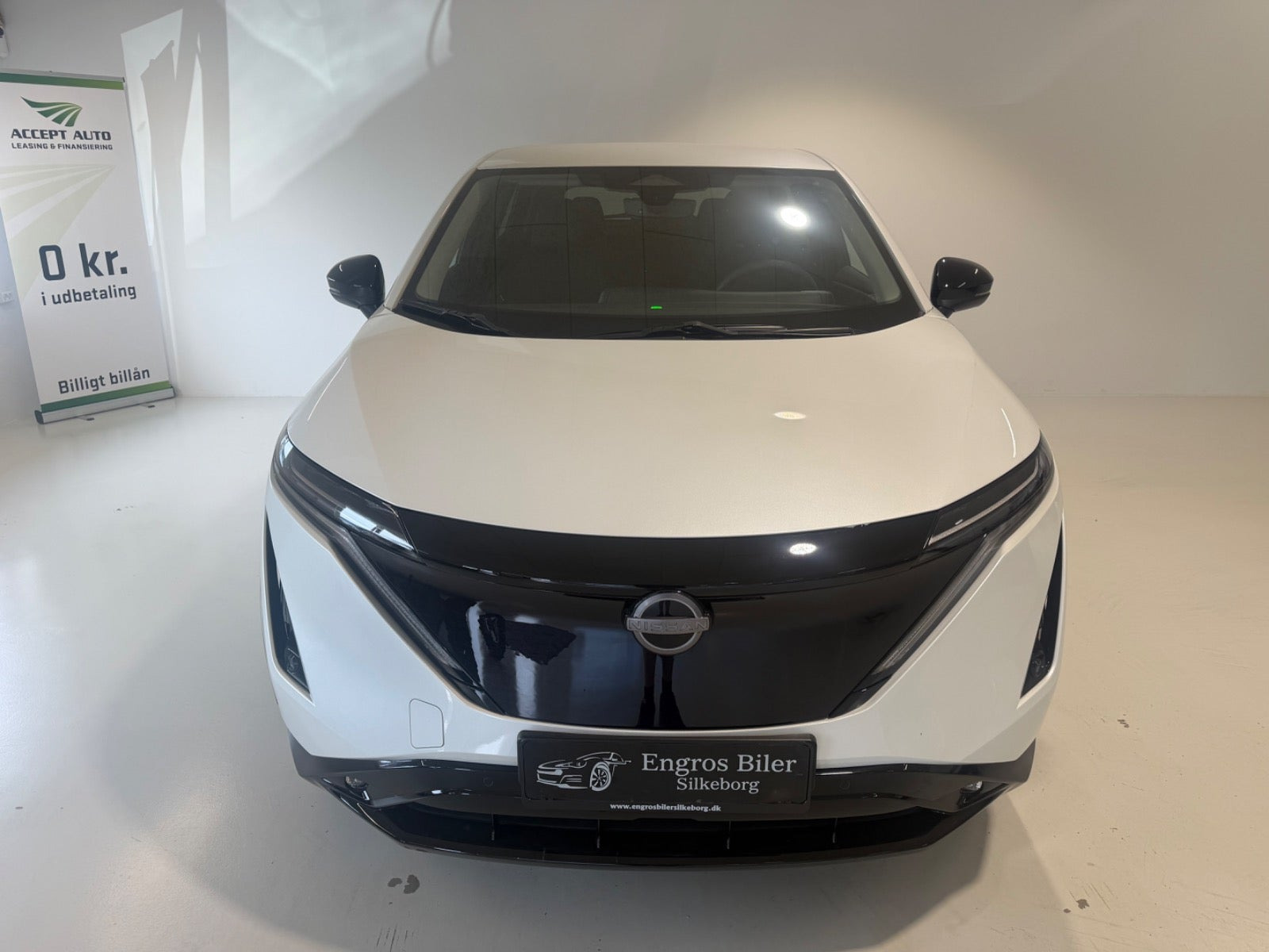 Hvid Nissan Ariya fra 2025