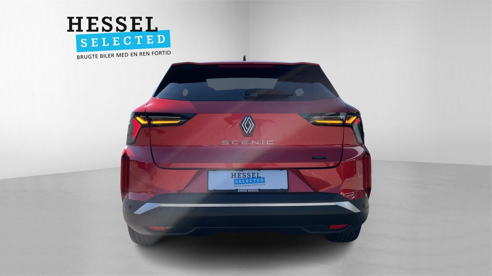 Rød Renault Scenic E-Tech fra 2024