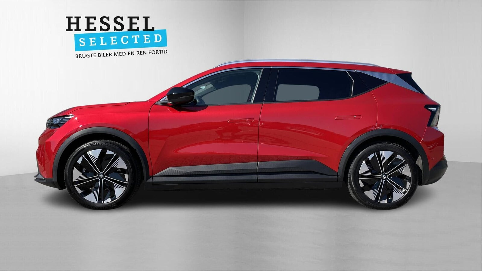Rød Renault Scenic E-Tech fra 2024