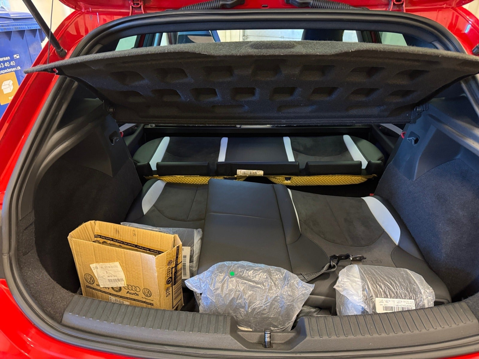 Rød Seat Leon fra 2014