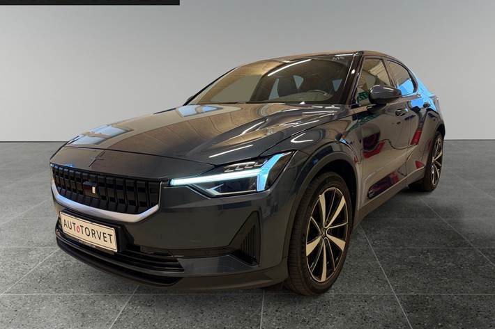 Blå Polestar 2 fra 2022
