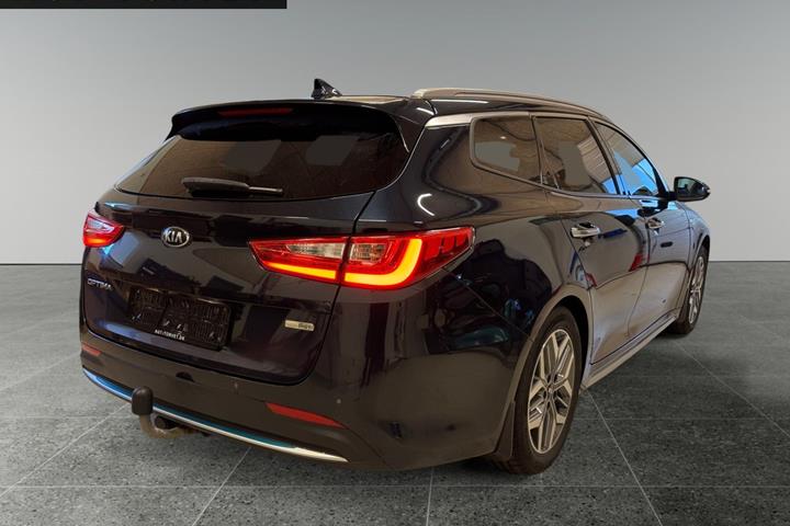 Sort Kia Optima fra 2019