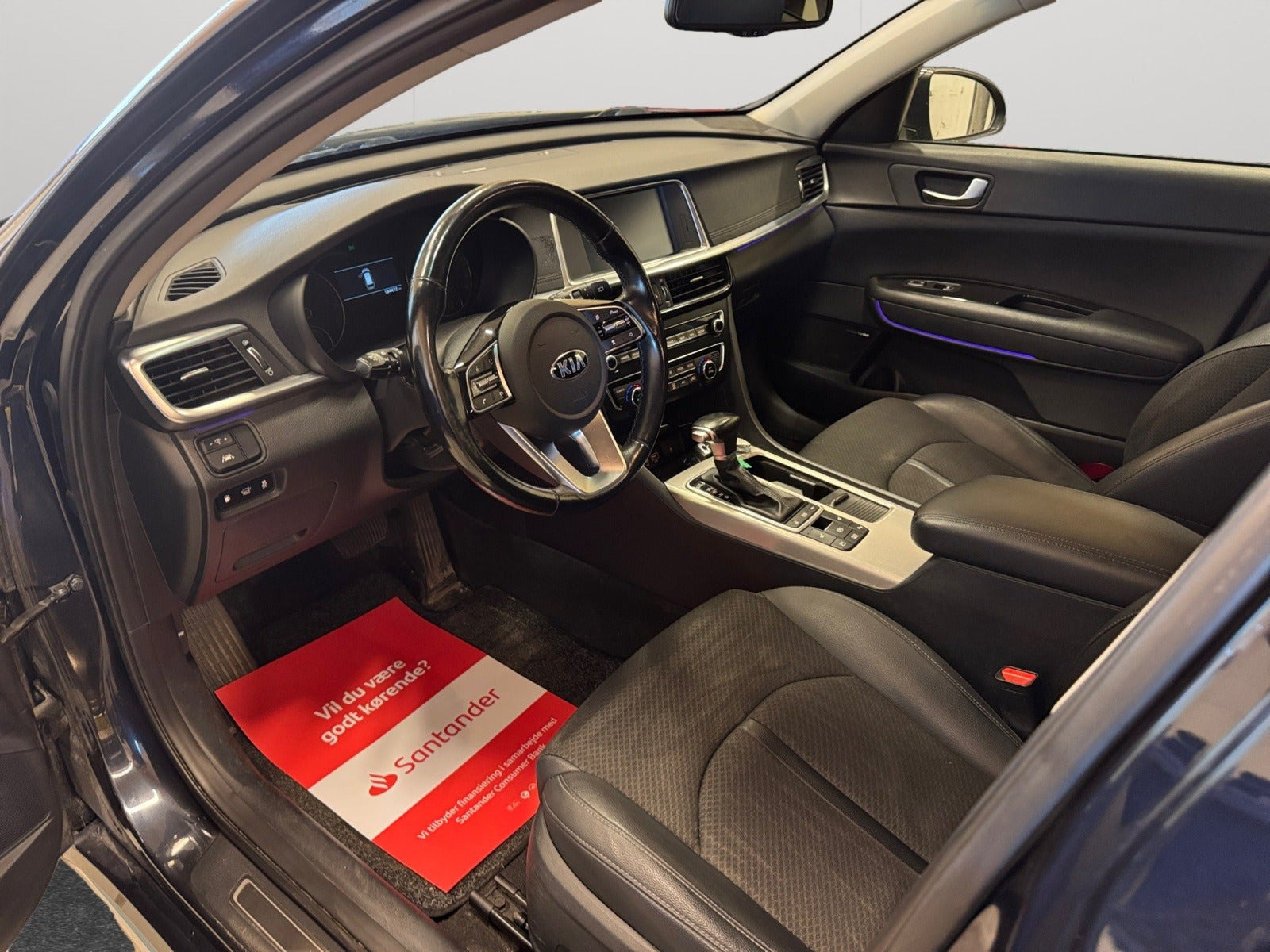 Sort Kia Optima fra 2019