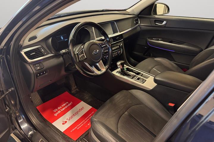 Sort Kia Optima fra 2019