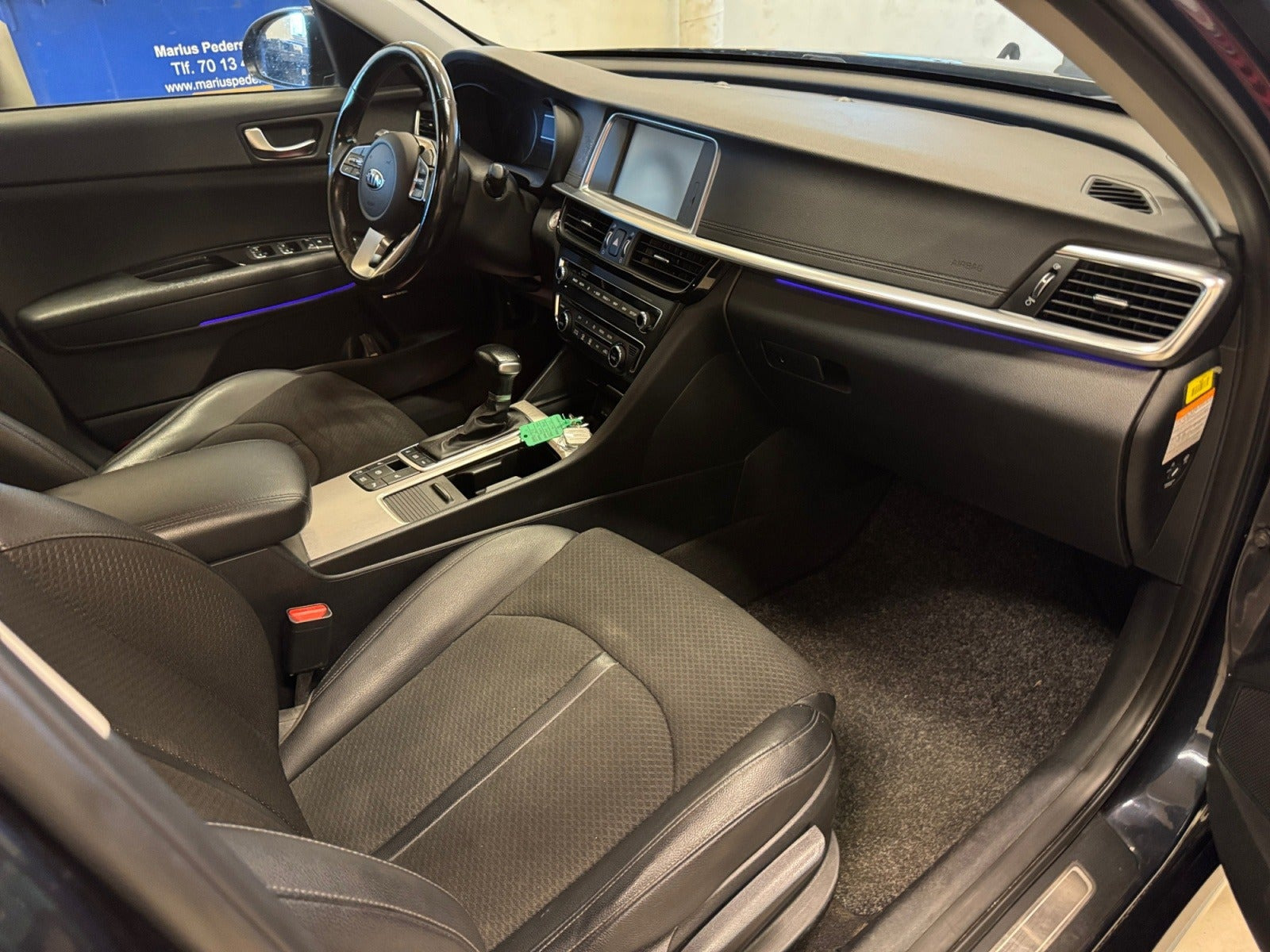 Sort Kia Optima fra 2019