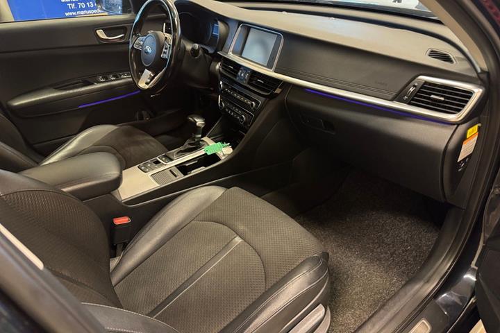 Sort Kia Optima fra 2019