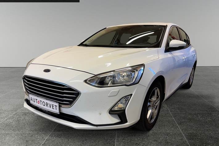 Hvid Ford Focus fra 2019