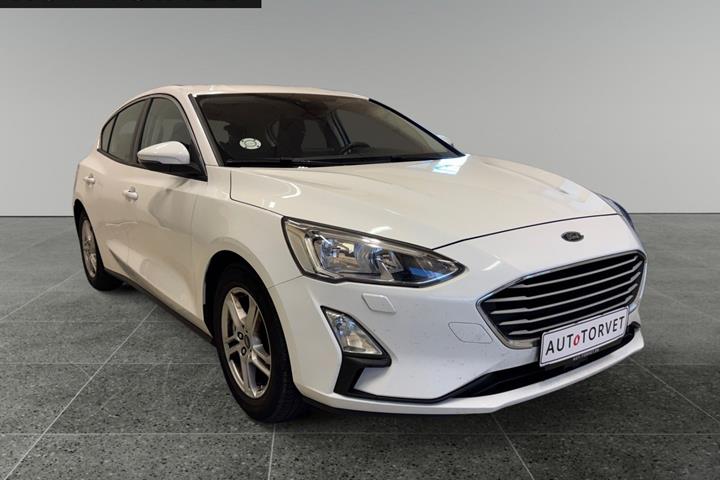 Hvid Ford Focus fra 2019