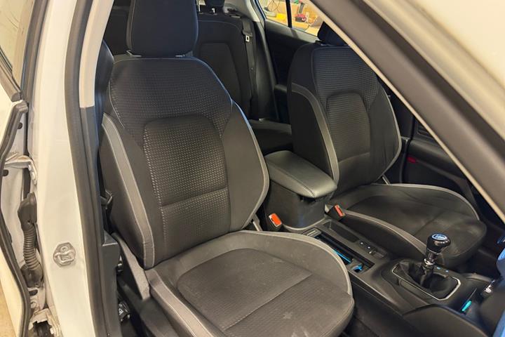 Hvid Ford Focus fra 2019