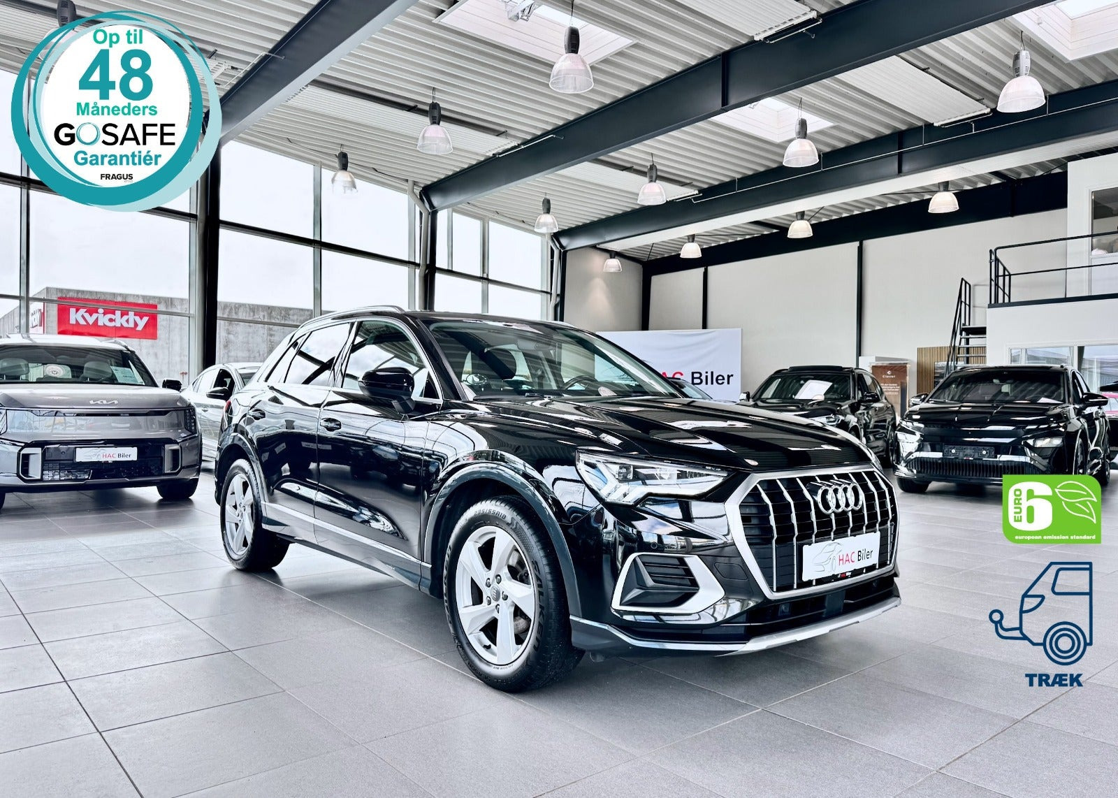 Sort Audi Q3 fra 2019