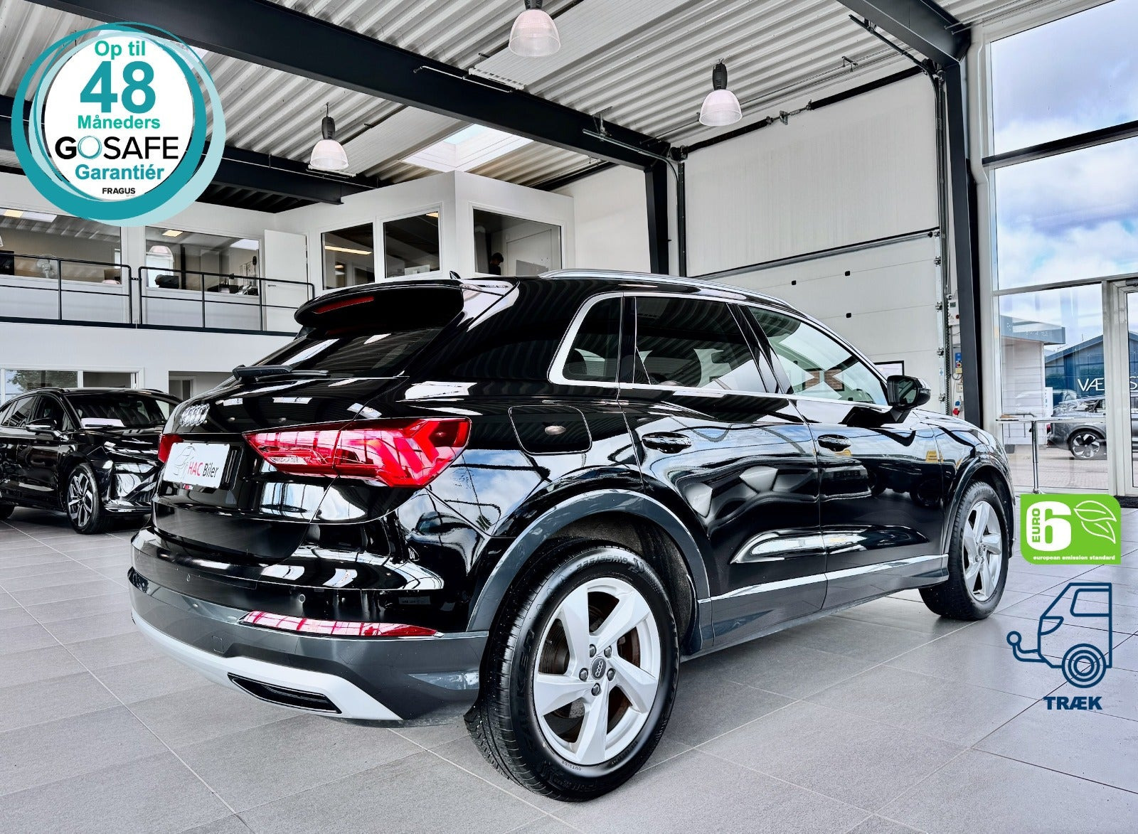 Sort Audi Q3 fra 2019
