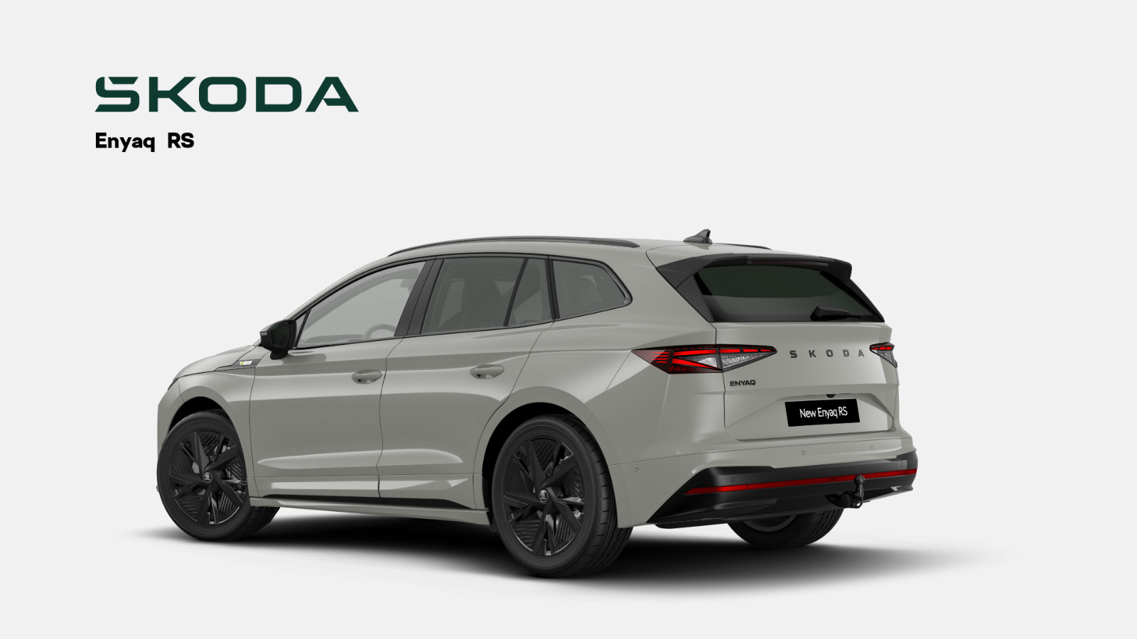 Grå Skoda Enyaq fra 2026