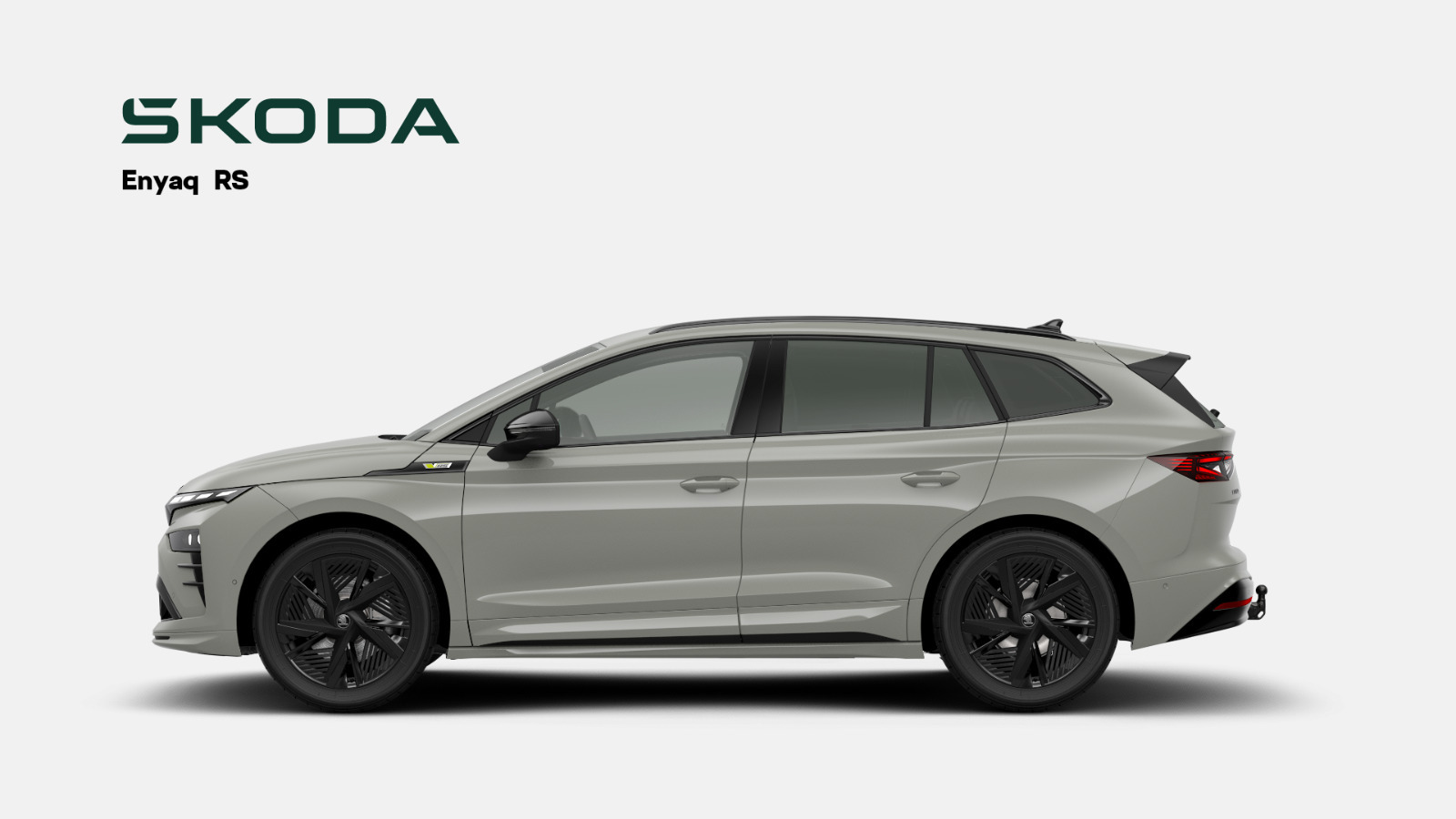 Grå Skoda Enyaq fra 2026