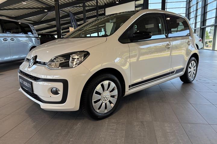 Hvid VW UP! fra 2018