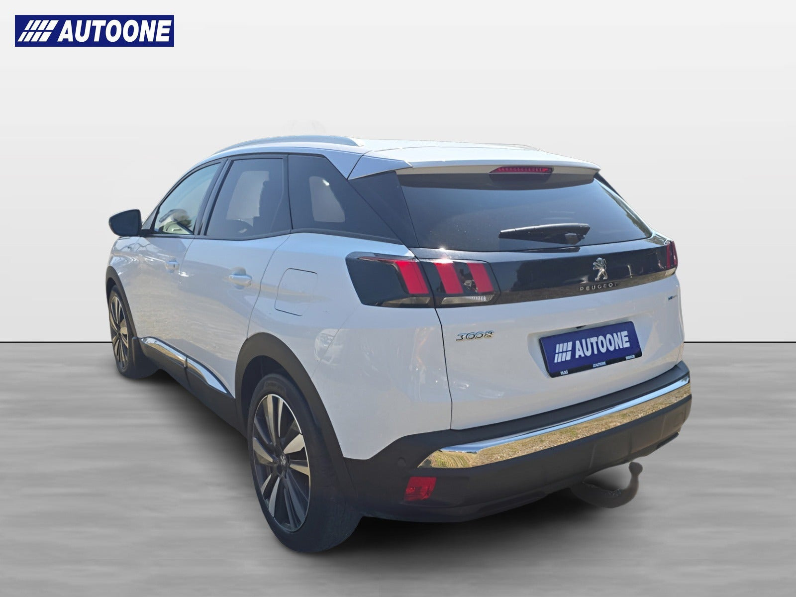 Hvid Peugeot 3008 fra 2020