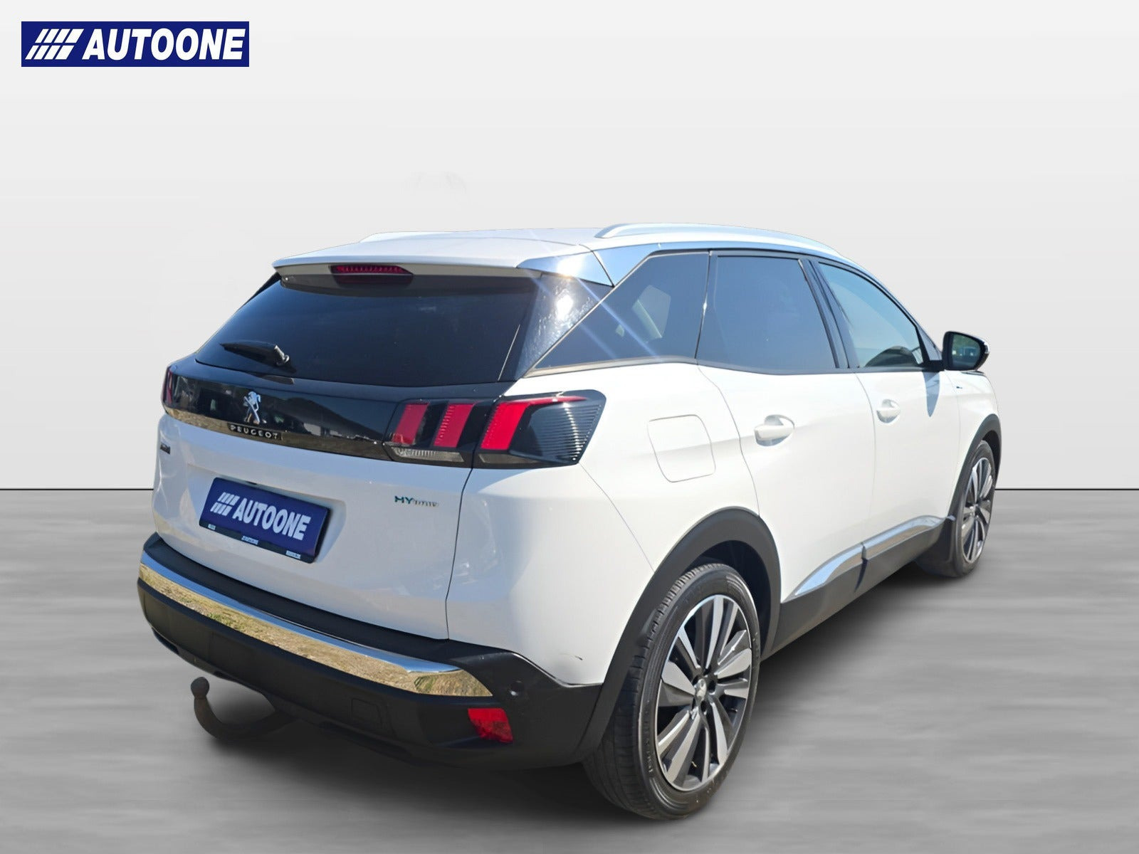 Hvid Peugeot 3008 fra 2020