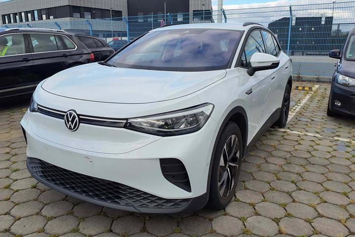Hvid VW ID.4 fra 2024 set udefra