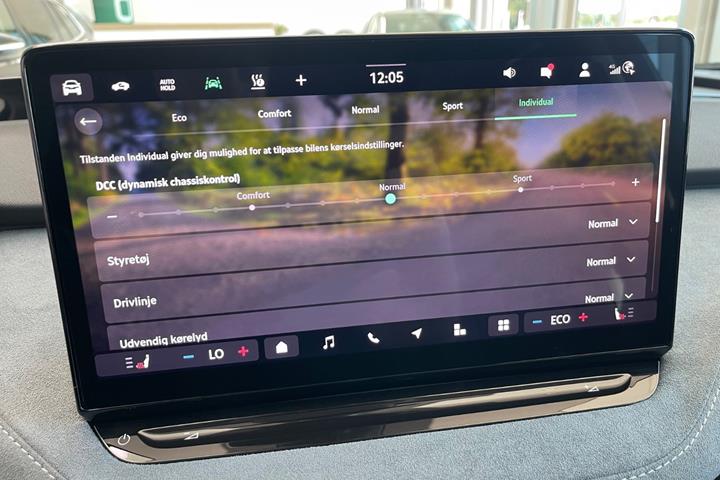 Rød Skoda Enyaq fra 2026