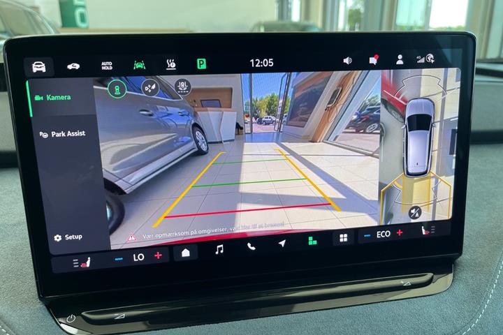 Rød Skoda Enyaq fra 2026