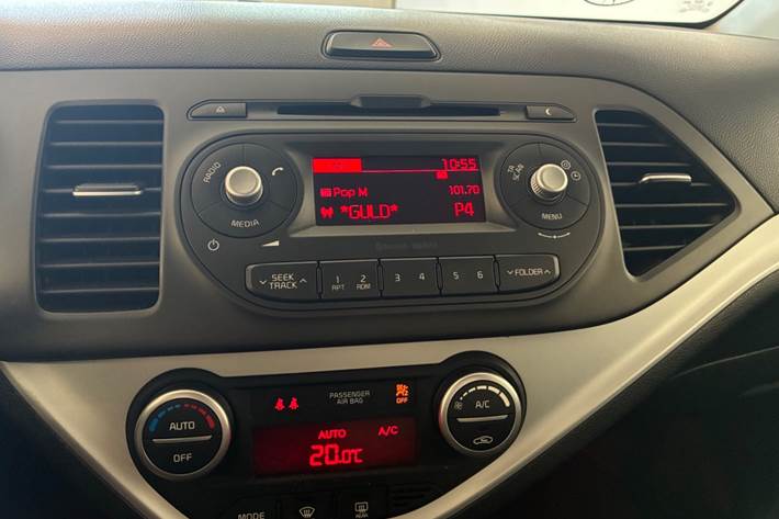 Hvid Kia Picanto fra 2016