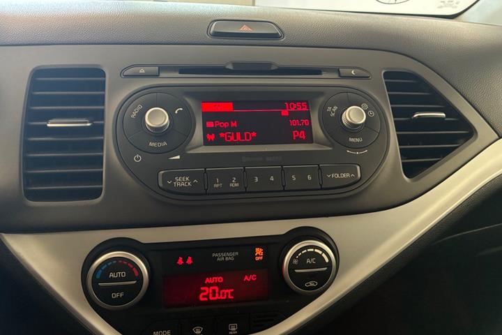 Hvid Kia Picanto fra 2016