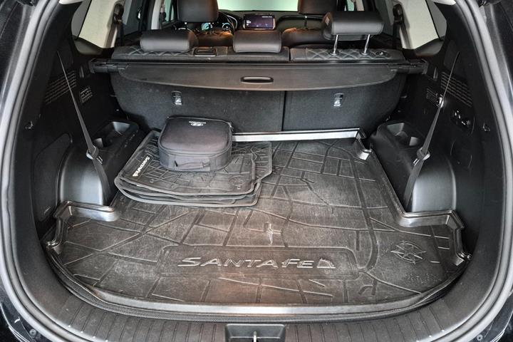 Sort Hyundai Santa Fe fra 2021