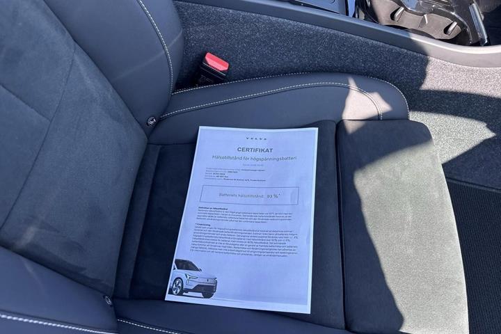 Hvid Volvo XC40 fra 2022
