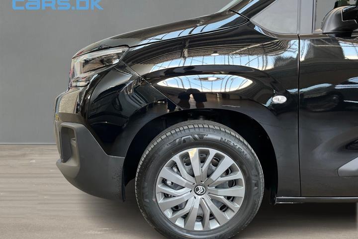 Sort Citroën ë-Berlingo fra 2025