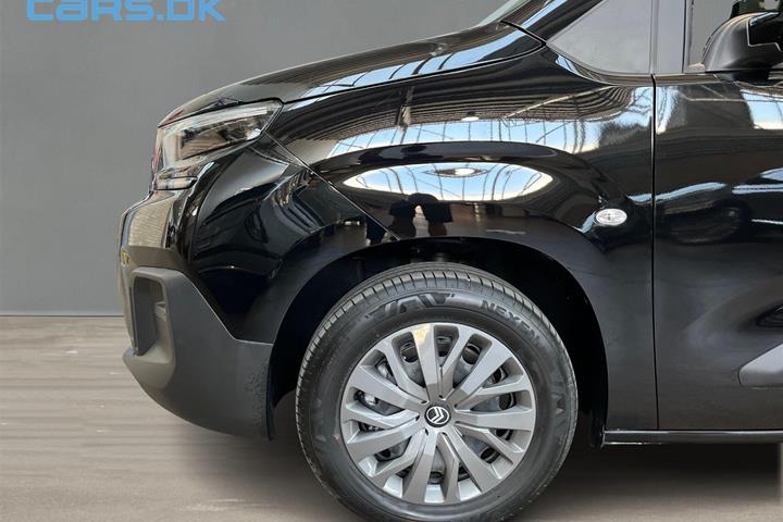 Sort Citroën ë-Berlingo fra 2025