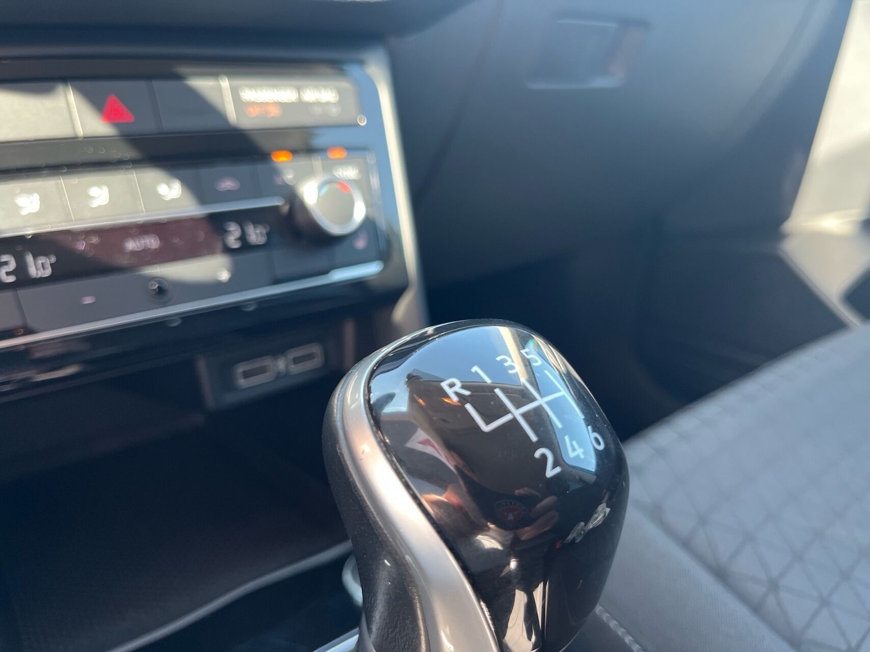 Blå VW T-Cross fra 2019