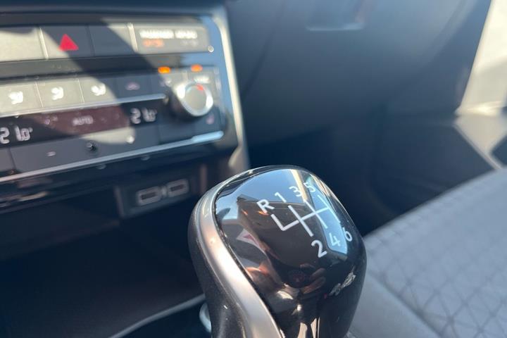 Blå VW T-Cross fra 2019