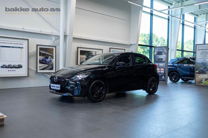 Sort Mazda 2 fra 2023
