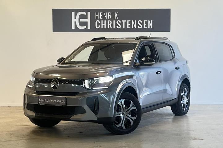 Grå Citroën e-C3 Aircross fra 2025 set udefra