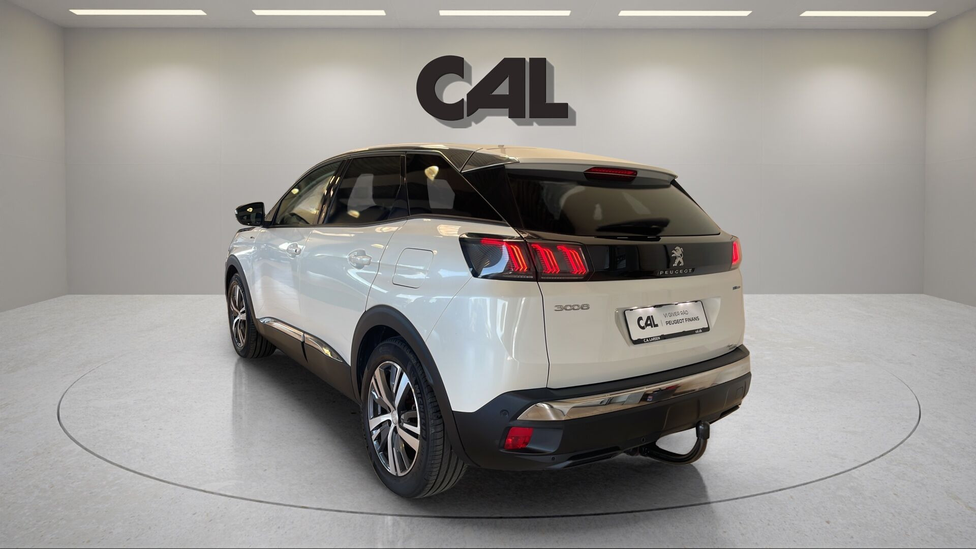 Hvid Peugeot 3008 fra 2021