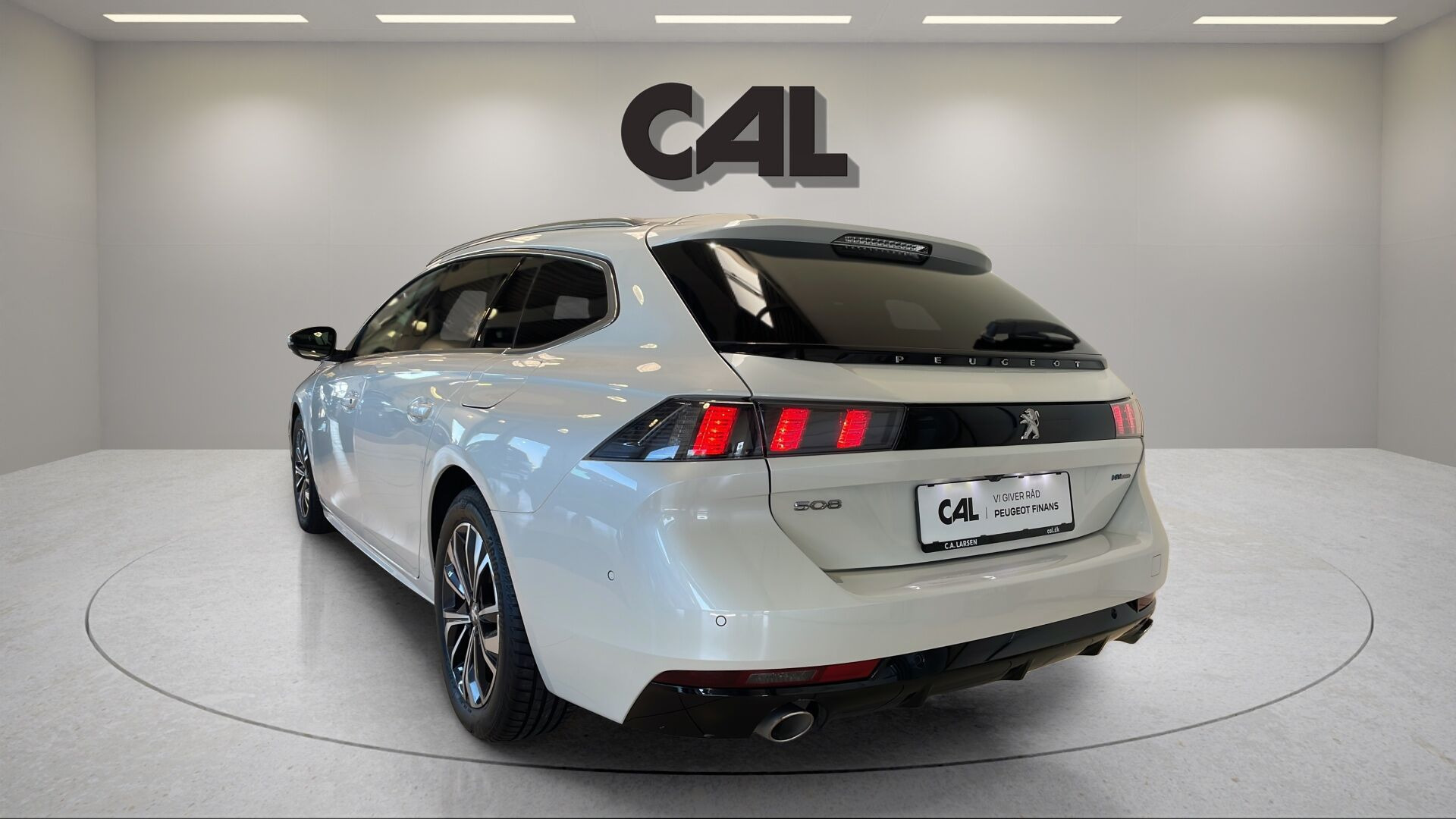 Hvid Peugeot 508 fra 2021