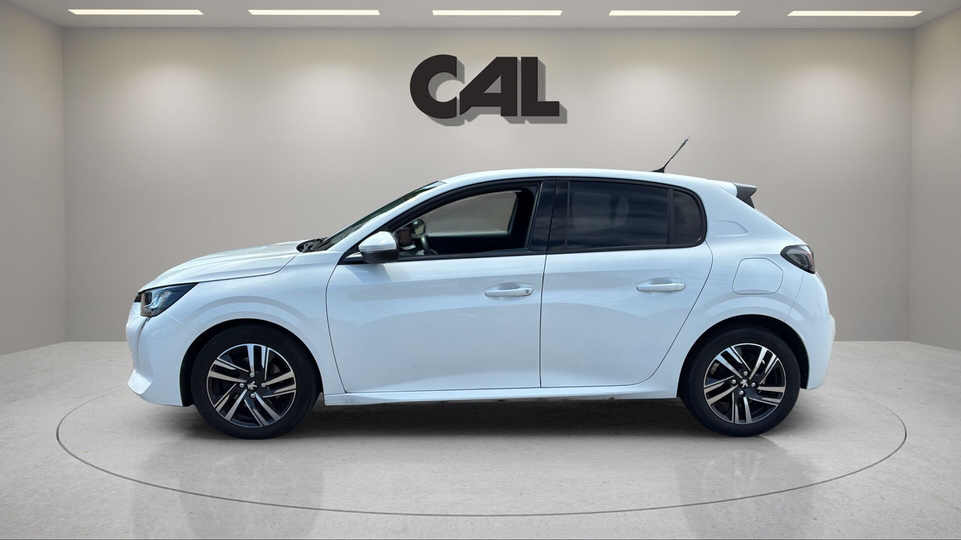 Hvid Peugeot 208 fra 2022