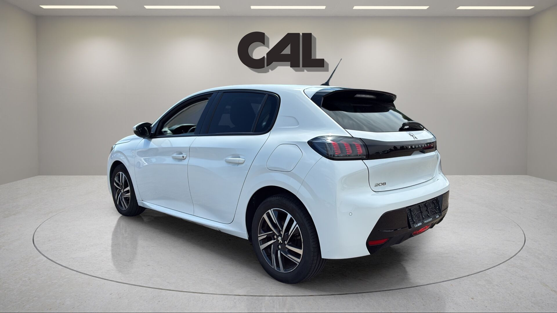 Hvid Peugeot 208 fra 2022