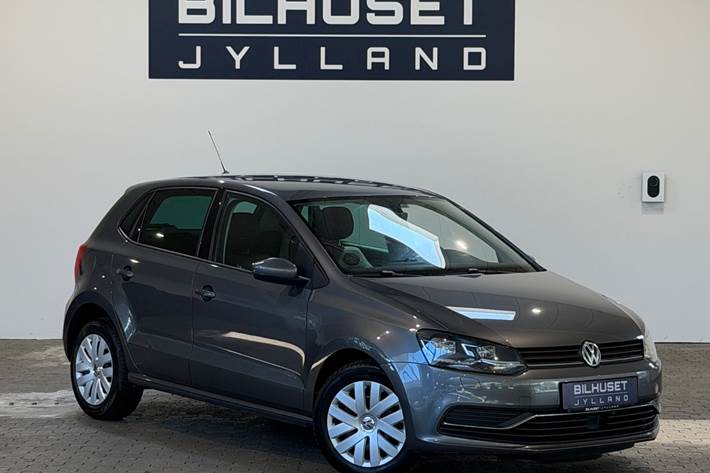 Grå VW Polo fra 2017