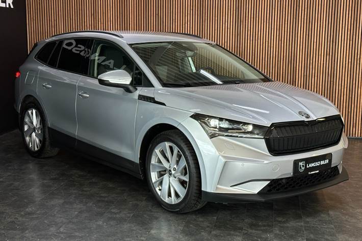 Sølv Skoda Enyaq fra 2021