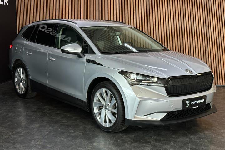 Sølv Skoda Enyaq fra 2021