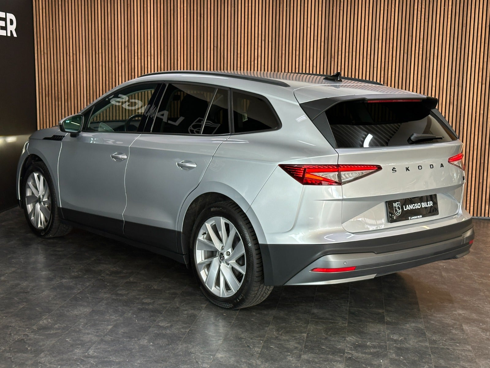 Sølv Skoda Enyaq fra 2021