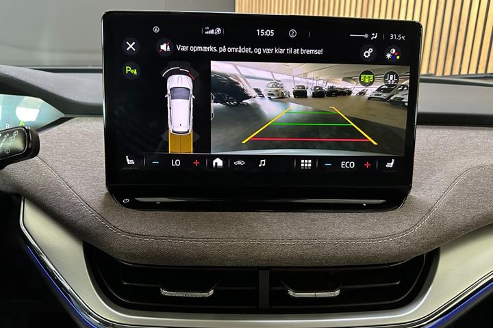 Sølv Skoda Enyaq fra 2021