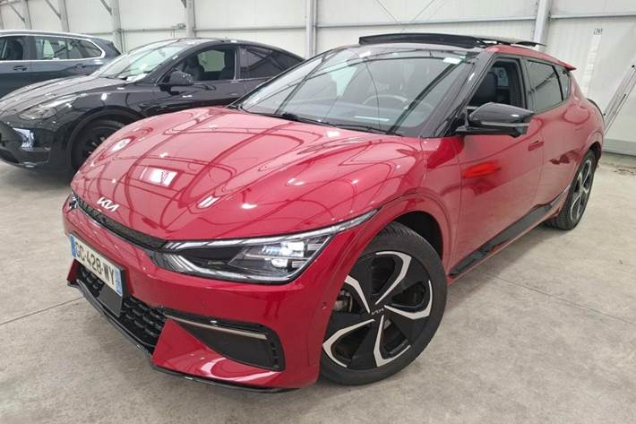 Rød Kia EV6 fra 2021