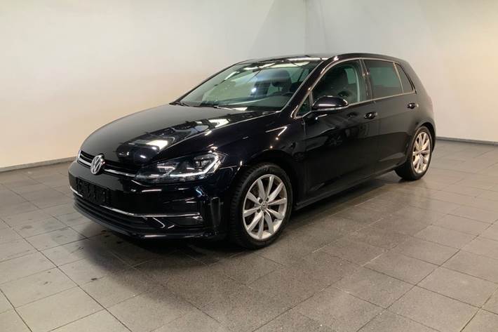 Sort VW Golf VII fra 2018