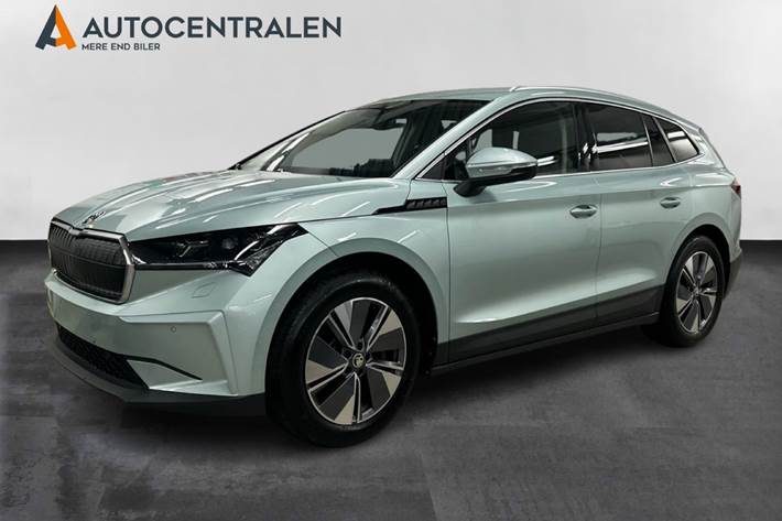 Grøn Skoda Enyaq fra 2021