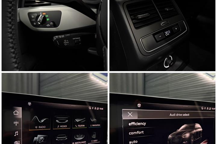 Grå Audi A4 fra 2020