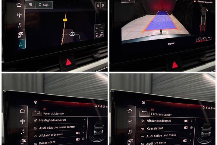 Grå Audi A4 fra 2020