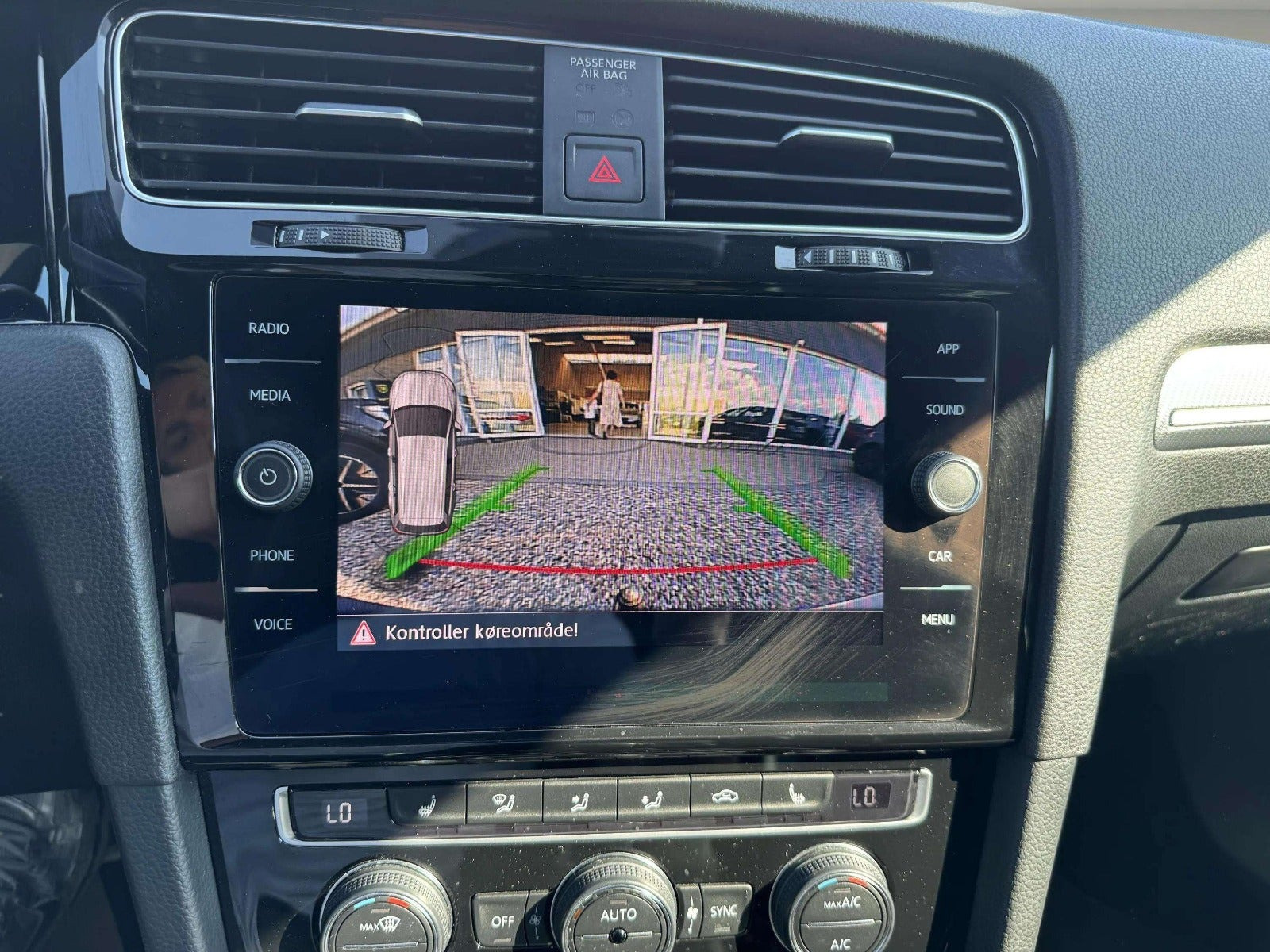 Sort VW Golf VII fra 2020