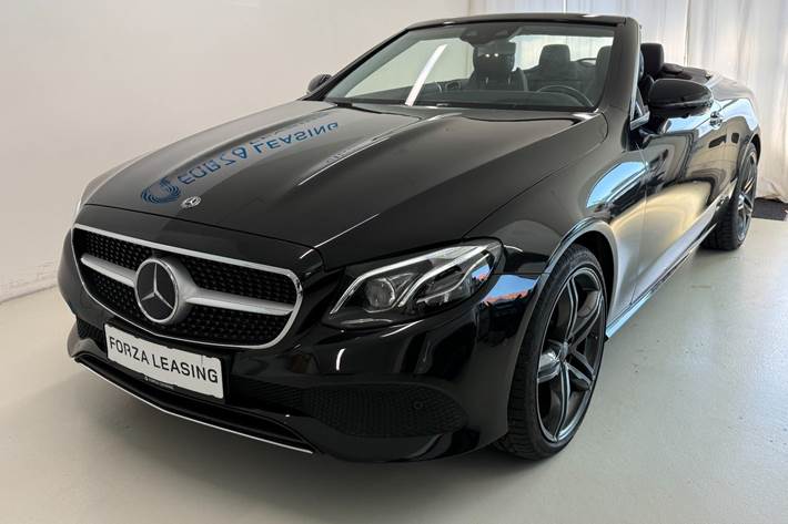 Sort Mercedes E450 fra 2019